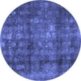 thumbnail image 1 of Ahgly Company Indoor Round Persian Blue Traditional Area Rugs, 6' Round, 1 of 4