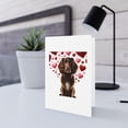 thumbnail image 5 of DistinctInk Greeting Card / Note Card - Valentine's Day American Water Spaniel - PACK of 1, 5 of 7