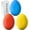 Small, variant on WLIKKS Stress Balls for Adults - 3 Squeeze Balls for Hand Therapy, Stress Relief & Strength - 3 Resistance Levels