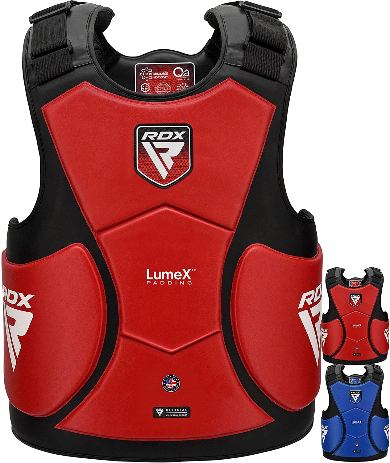 RDX Chest Guard Boxing MMA Training Body Protector Muay Thai Martial Arts Armour 