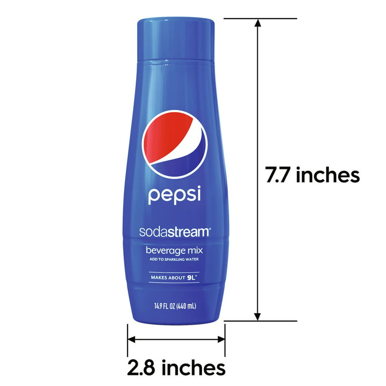 SodaStream Pepsi Flavor Mix, 14.8 fl oz