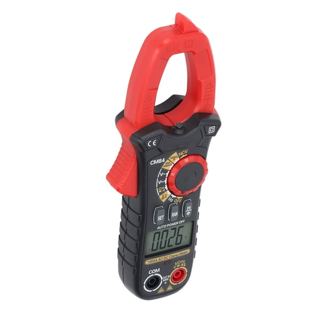 AC DC Current Meter, 15 Min Auto Shutdown Clamp Multimeter 1000A for ...