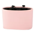 thumbnail image 1 of Unique Bargains Car Trash Can Portable and Hanging Front Rear Seat Back Trash Bin Pink 1 Pcs, 1 of 6