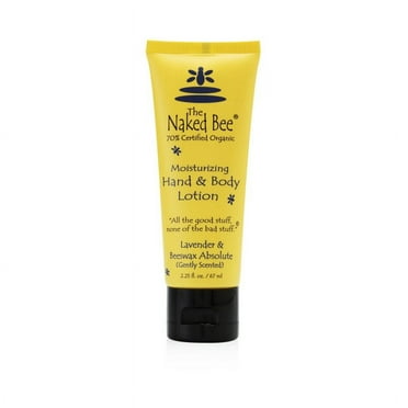 The Naked Bee Lavender & Beeswax Hand & Body Lotion 2.25 oz