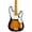 Multicolor, variant on Squier Classic Vibe '50s Precision Bass Guitar, White Blonde