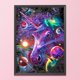 thumbnail image 2 of Cuadros Decorativos Bordado completo cielo estrellado lienzo estampado 11CT DIY Kits de punto de cruz decoración del hogar JShteea Nuevos Originales, 2 of 8