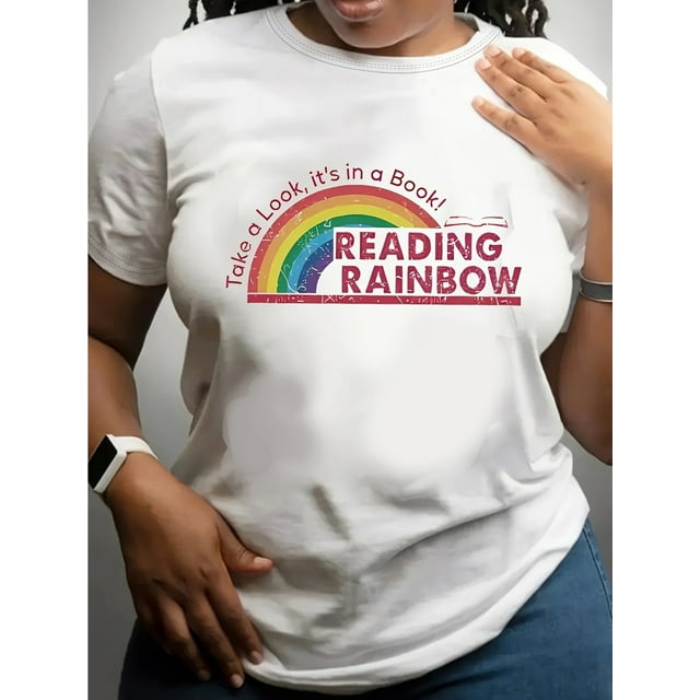 Targeted Valentine'S Day And Back-To-School Season, Couple'S Selection, Casual Women'S Short-Sleeve T-Shirts with Spring And Summer Cartoon Letters.