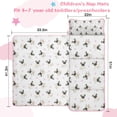 thumbnail image 5 of Pug and Footprints Toddler Nap Mats for Kids Preschool,Sleeping Mat Bag or Kids,Toddler Sleeping Bag,Toddler Nap Mat or Daycare, 5 of 6