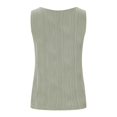 thumbnail image 5 of XuJwPNcy Tank Tops for Women Square Neck Slim Textured Basic Shirts Sleeveless Going out Trendy Summer Tshirts, 5 of 6