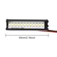 thumbnail image 1 of Dilwe Barra de luz LED para Coche RC, 55 mm RC Crawler Barra de luz LED Accesorio para lámpara LED Compatible con TRX4 90046 90048 SCX10 1:10 RC Car Khall Tendencias, 1 of 6