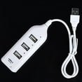 thumbnail image 6 of Naierhg Portable 4 Ports USB 2.0 Super Speed 480Mbps Hub Splitter Adapter White, 6 of 7