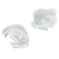 thumbnail image 1 of Silicone Pendant , Flexible Durable 2 Pieces Silicone Craft Molds  For DIY, 1 of 8