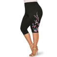 thumbnail image 1 of Leggings Talla Extra Capri Estampado Bandera de Estados Unidos Rosegal Leggings de talla grande, 1 of 5