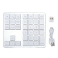 thumbnail image 2 of Y 2.4g teclado numérico inalámbrico para computadoras portátiles, computadoras PC MacBooks & Tablets, Número Portátil de Doble Modo Recargible 35 Teclas para W,, 2 of 7