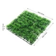 thumbnail image 2 of Raindrops UEETEK Fish Tank Square Artificial Grass Lawn Aquarium Fake Grass Mat for Decoration, 2 of 8