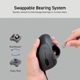thumbnail image 3 of Conexión USB-A cableada Trackball ELECOM IST negra (M-IT11URBK), 3 of 9