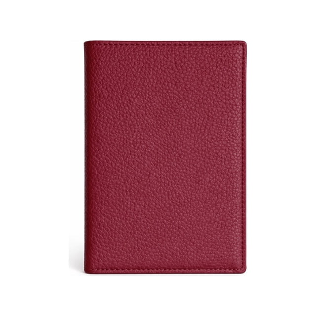 Portapasaporte Macassar Tinto Para Viaje Con Compartimentos