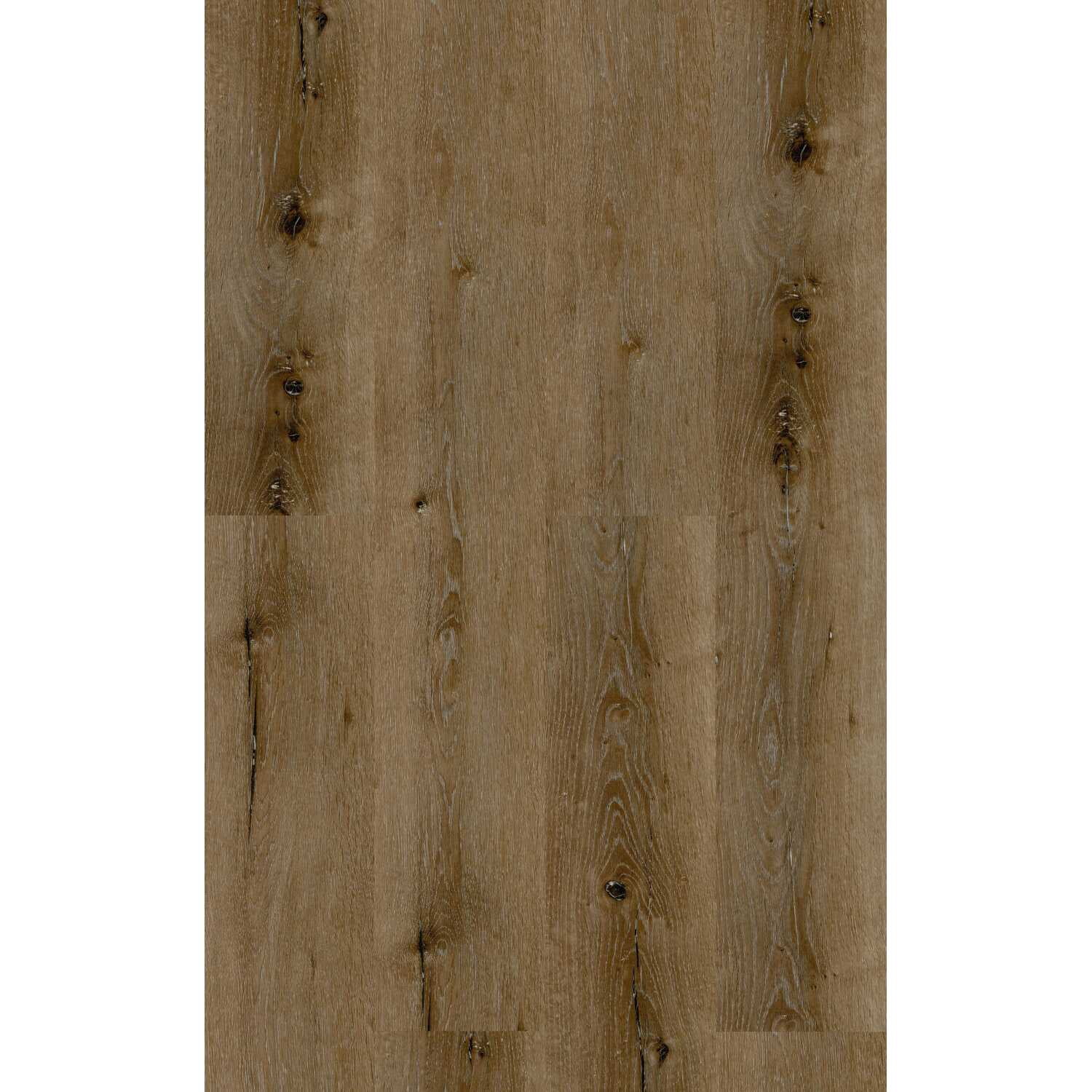 Elegant Kitchen and Bath Luxury Vinyl Flooring 7 x 48 x 5.5mm 12 mil in Hickory Oak