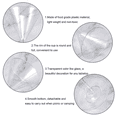thumbnail image 4 of 72X Verres en Plastique, Verres à Vin Transparents Réutilisables Gobelets de Fête Gobelets à Dessert pour Champagne Dessert, 4 of 7