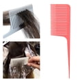 thumbnail image 1 of Extensiones de sección unidireccionales es resaltando  21.5x5.5cm shamjiam  Peine para resaltar el cabello, 1 of 9