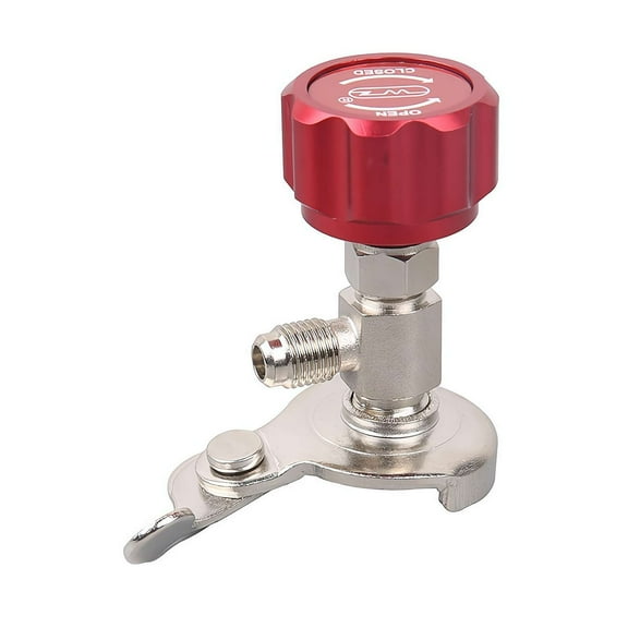 Universal Refrigerant Can Tap Valve Refrigerant Dispenser Valve Tool Compatile with R12 R134a R22 R410 Air Conditioning