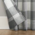 thumbnail image 4 of Better Homes & Gardens Rustic Plaid Back Tab Light Filtering Curtain Panel, 50" x 63", 4 of 6
