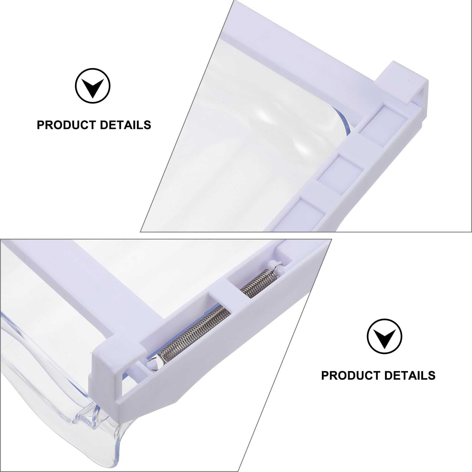 UPKOCH Plastic Egg Box for Space Saving in Kitchen 1Pack