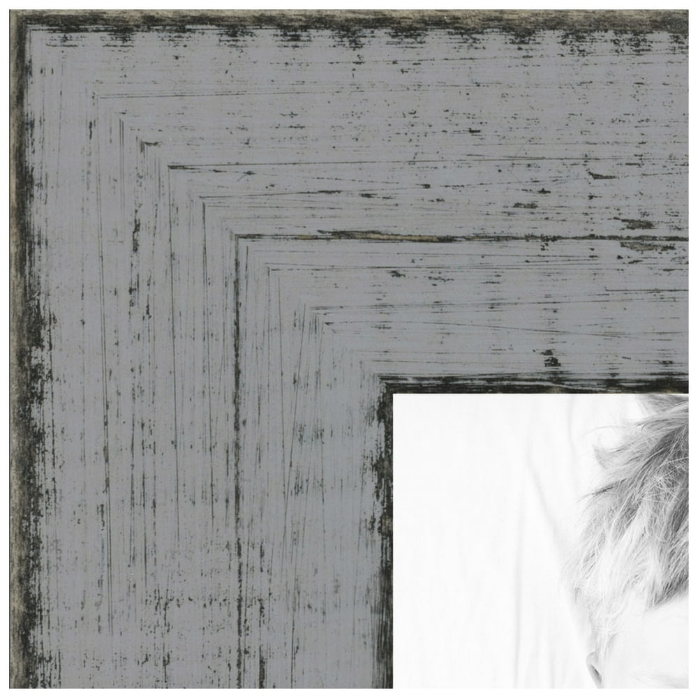 ArtToFrames 16x24 Inch Grey Picture Frame, This Gray Wood Poster Frame