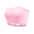 thumbnail image 5 of Bxsruta Women's Bandeau Bra Strapless Seamless Stretch Tube Top for Layering, 5 of 6