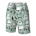 thumbnail image 4 of Fotbe Puppy Trajes de Baño Estampados para Hombre, Shorts de Verano de Secado Rápido, Ropa de Playa, Bañadores-Medium, 4 of 6