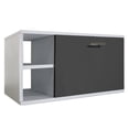 thumbnail image 1 of Gabinete Baño Moderno Ensamblado MDF Elegante Vinil Gris, 1 of 4
