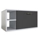 thumbnail image 3 of Gabinete Baño Moderno Monomando Ovalin Ensamblado Gris, 3 of 8