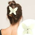 thumbnail image 4 of Fiudx Pinza para El Pelo, Pinza para Cola de Caballo de Sujeción Fuerte, Accesorio para El Pelo con Forma de Flor Colorida, Diseño Dentado Resistente, Pinza para Atar a Medias, Uso Diario, para Lavar, 4 of 5