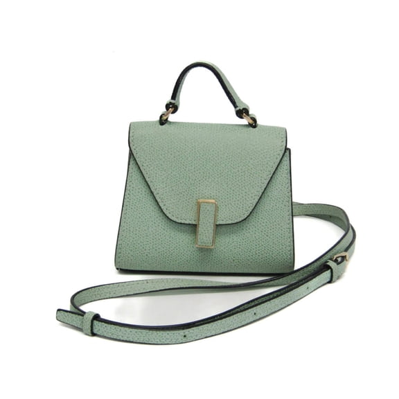 Pre-Owned Valextra ISIDE BELT SGES0061028LOCPL99 Women's Leather Fanny Pack,Shoulder Bag Green
