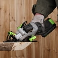 thumbnail image 7 of Restored GALAX PRO 20V 4-1/2" Cordless Circular Saw with Laser Guide, Rip Guide, 2 PCS Blades, 3400RPM, Max Cutting Depth 1-11/16"(90°), 1-1/8"(45°) (Refurbished), 7 of 7