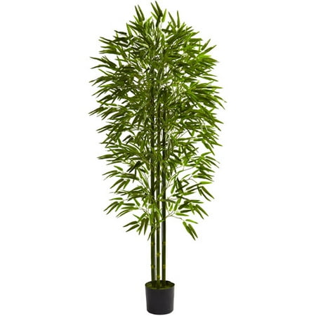 Nearly Natural 6' Bamboo Tree, UV Resistant, Indoor and Outdoor