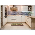 thumbnail image 6 of Ahgly Company Machine Washable Indoor Round Transitional Caramel Brown Area Rugs, 3' Round, 6 of 7