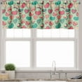 thumbnail image 3 of Ambesonne Hearts Valance & Curtain, Colorful Love Cheers, 55"x24", Multicolor, 3 of 6
