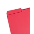 thumbnail image 2 of Smead® Color File Folders, Legal Size, 1/3 Cut, Red, Box Of 100, 2 of 5