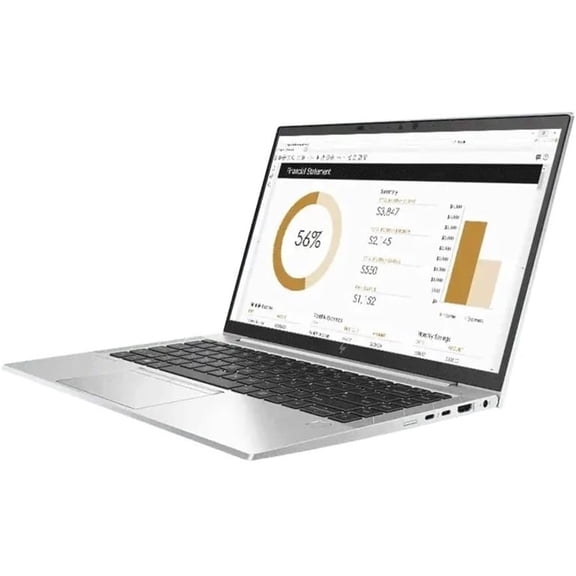 Restored HP Elitebook 840 G8 14" Touch 16GB 512GB SSD Core™ i5-1145G7 2.6GHz WIN11P, Glacier Silver (Refurbished)