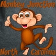 thumbnail image 3 of CafePress - Monkey Junction, NC T Shirt - Women's Traditional Fit Dark T-Shirt, 3 of 4