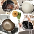 thumbnail image 4 of Soap Dispenser Dish Brush, Palm Brush Dish Scrubber, Dish Brush with Soap Dispenser, Pot Pan Brush, Ergonomic Kitchen Scrub Brush for Kitchen Cleaning Dishes Pots Pans Sink Cleaning Dish Scrubber, 4 of 7