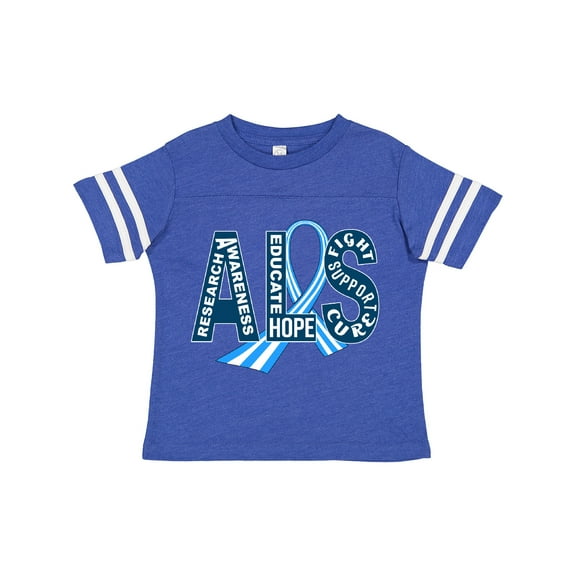 Inktastic ALS Awareness ribbon Boys or Girls Toddler T-Shirt
