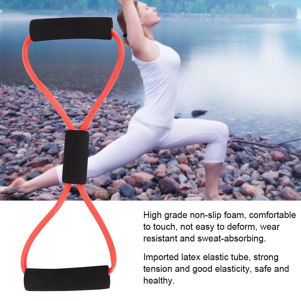 Fyydes Household Chest Expander, Tension Band,8 Shaped Elastic Fitness