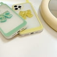 thumbnail image 4 of Compatible with iPhone 13 Pro Max 3D Bowknot Case Cute Camera Lens Protection Clear Soft Shockproof Pretty Unique Protective Cover for Women Girls, 4 of 10