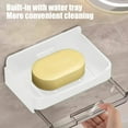 thumbnail image 6 of Specollect Clearance 1Pcs Soap Holder Shower,Bar Soap Holder with Drainage,Self Draining Soap Holder,Wall Mounted Soap Box Tray Container for Bathroom,Bathtub Kitchen Sink,No Drilling, 6 of 6