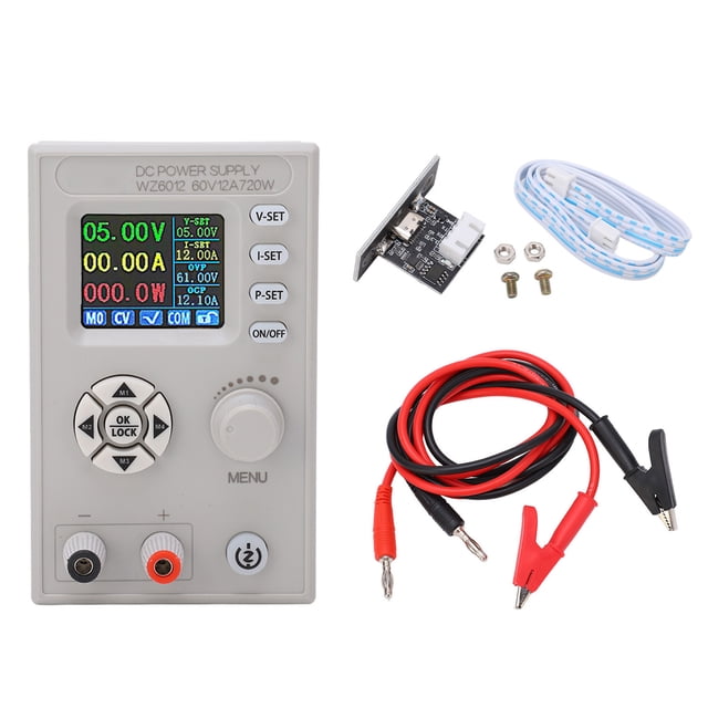 Módulo de fuente de alimentación estabilizada CC Zhivalor Bobina de cobre rojo Módulo de alimentación de regulación de voltaje ajustable 60V 12A 720W