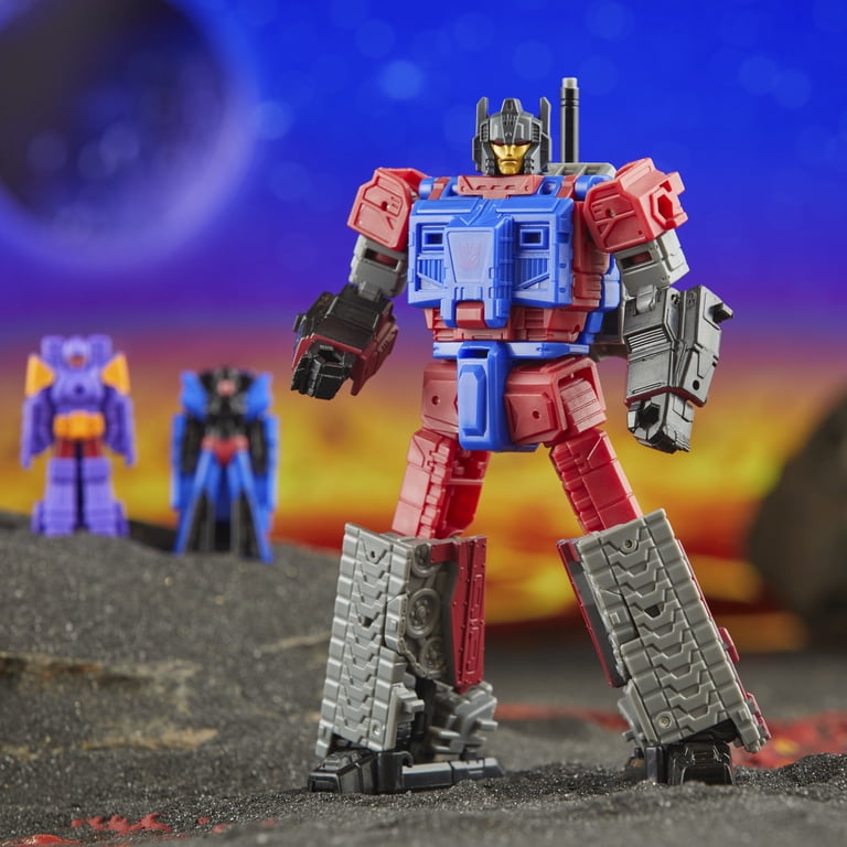 Transformers Legacy TL-82 Quake Figure With Heater & Tip Top Target Masters - Decepticon Battle Tank