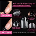 thumbnail image 3 of UNA GELLA Short Almond Fake Nails 216pcs Pre-shape Gel Acrylic Nail Tips for Full Cover Nail Extension Home DIY Nail Salon 12 Sizes Gelly Tips, 3 of 3