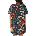 thumbnail image 3 of Xecao Berries and Flowers print Swimsuit for women, Summer-ready, sporty style.Quick-dry fabric. Many sizes & colors., 3 of 9